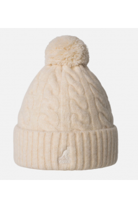 Kangol Pom Pom Beanie Chalk
